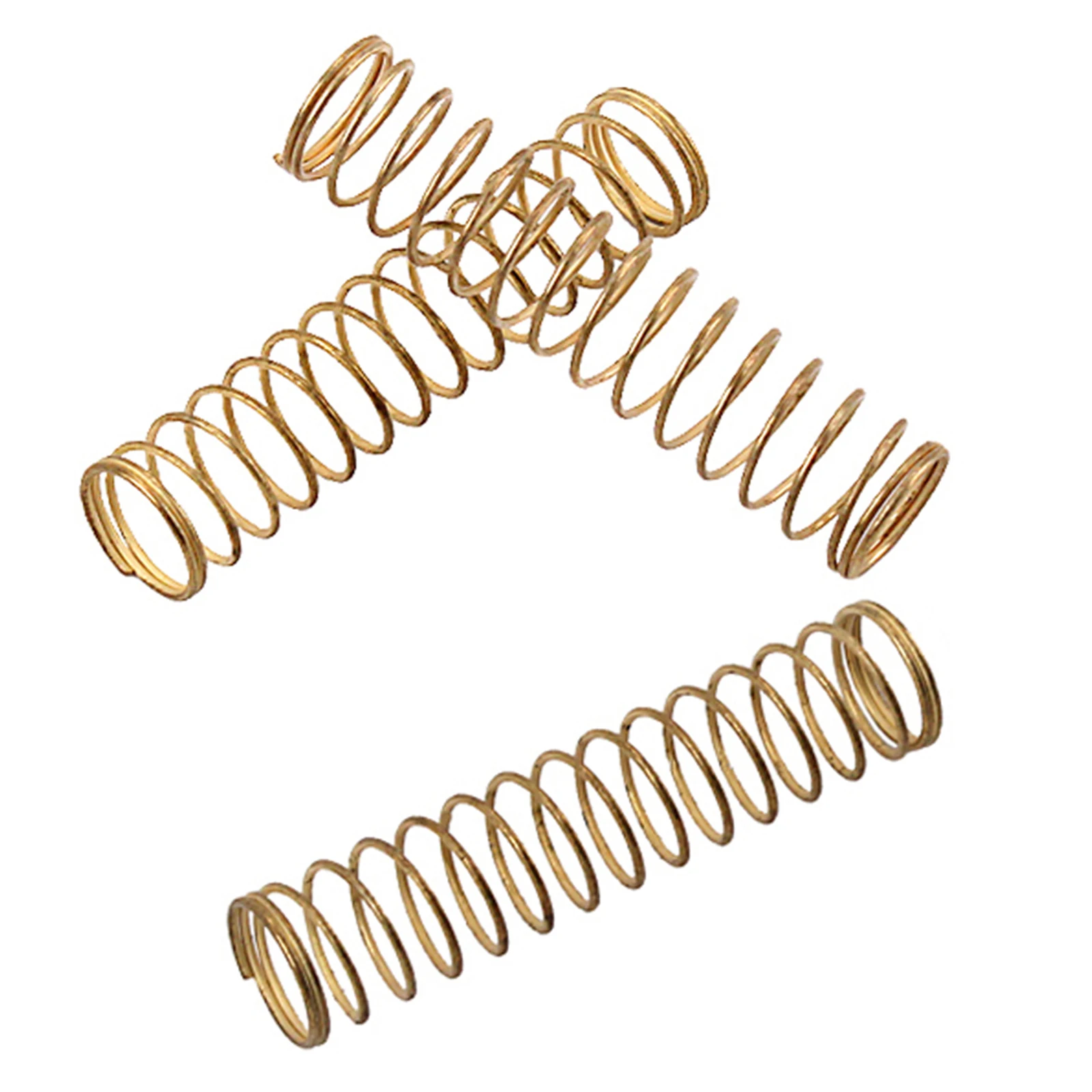 

3 Pcs Trumpet Pickup Spring Repairing Parts Woodwind Instrument Golden Brass for