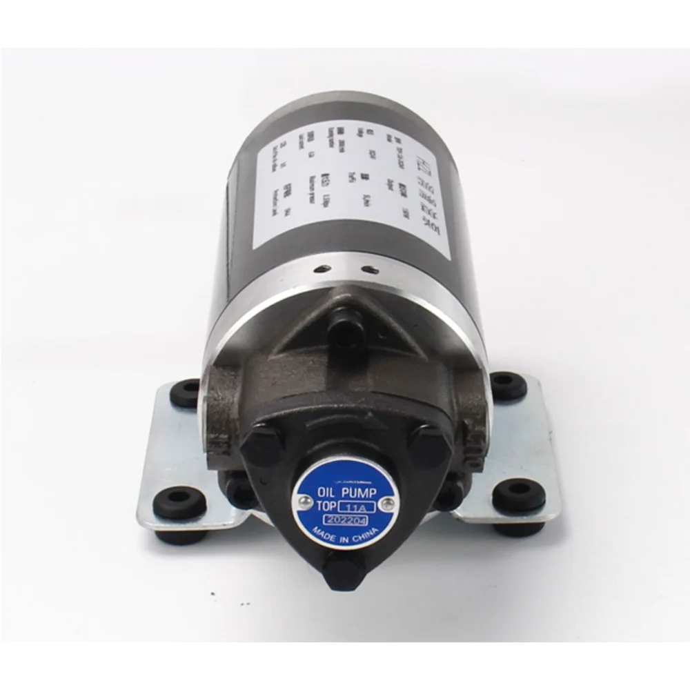 Small DC special motor oil pump DC12V/24V gear oil pump electric cycloidal pump triangle machine high voltage machine