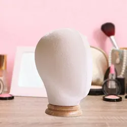 Hairpiece Stand for Wig Display Wig Display Head Styling Display Mannequin Head Display for Salon Glasses Earphones Headwear