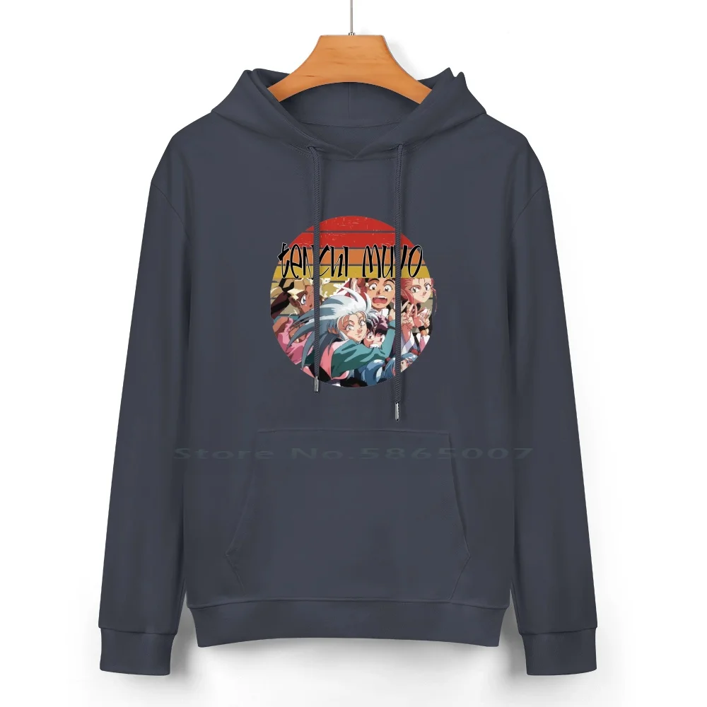 Tenchi Muyo Vintage-Ryoko Pure Cotton Hoodie Sweater 24 Colors Tenchi Muyo Vintage Hodies Ryo Ohki Tenchi Masaki Washu Ayeka