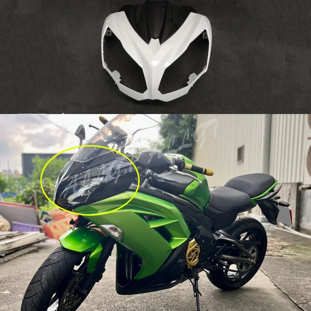 

Unpainted Injection Body Work Race Fairing Front Cowl Kit For Kawasaki Ninja 650 ER6F 2012 2013 2014 2015 2016