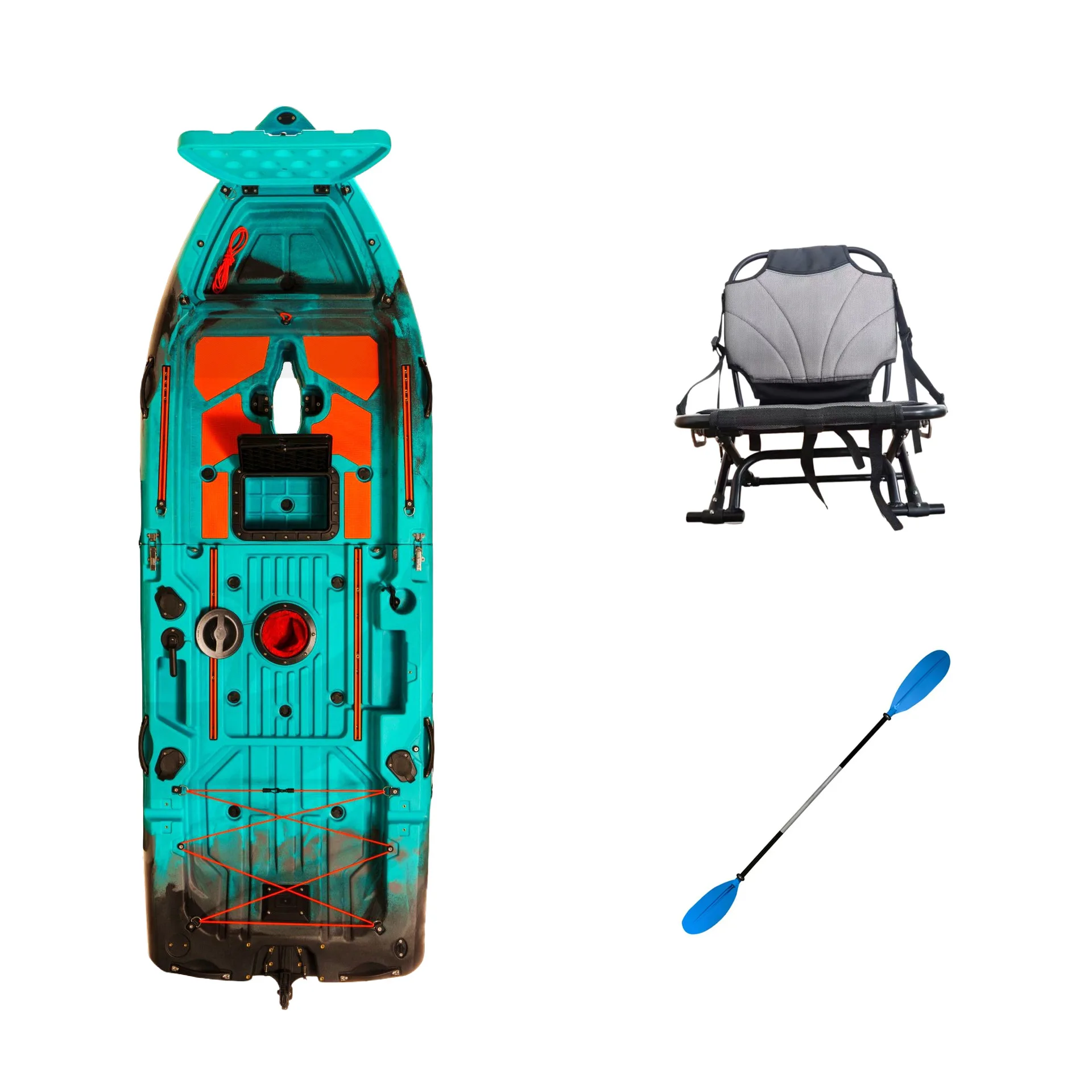 

Kajak Luya canoe kayak splicing canoe plastic drifting boat portable Kajak fishing boat