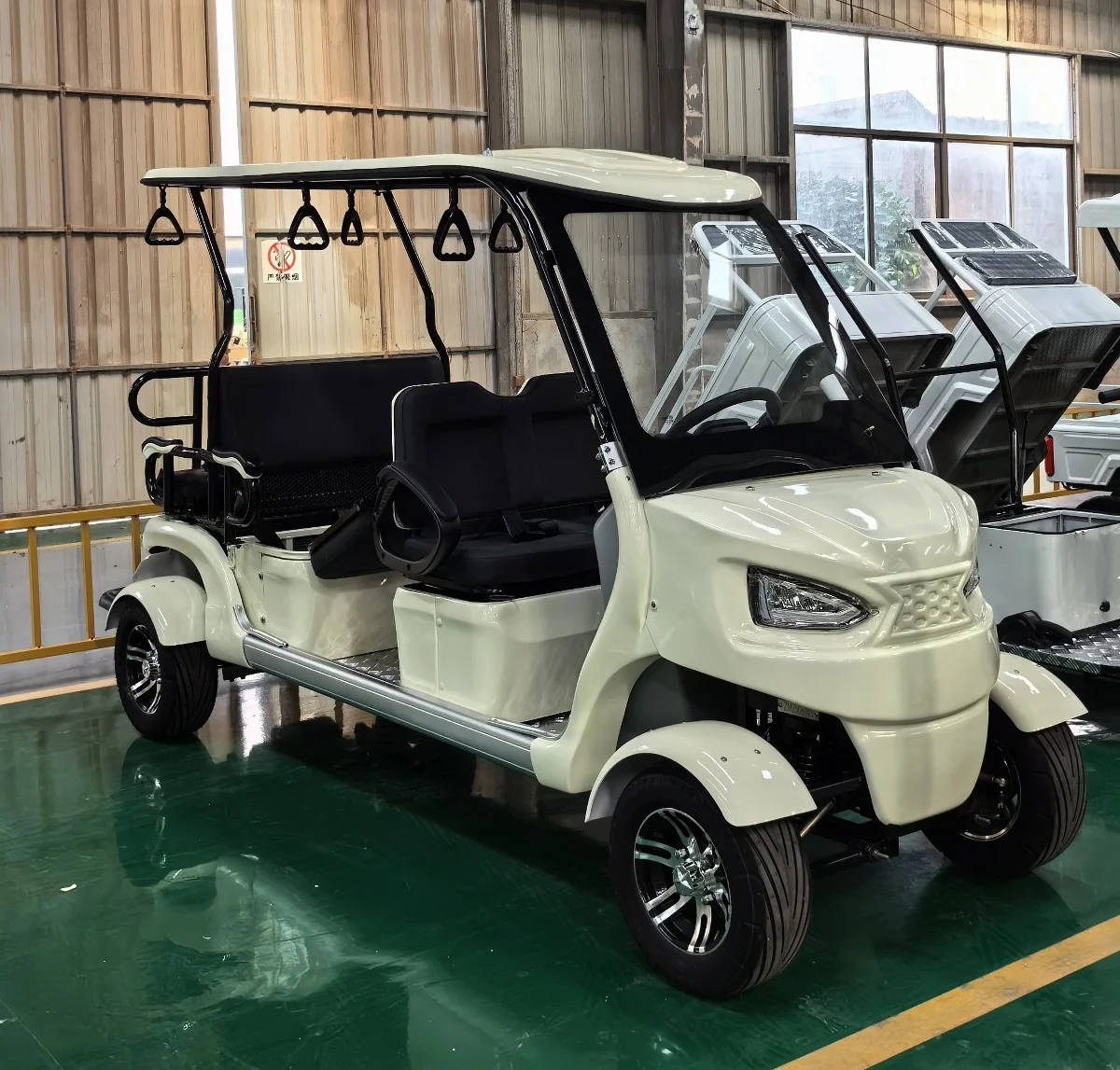 

Электрический гольф-кар на 4 места с подвеской, 4-дисковой тормозной системой и независимой подвеской, для охоты