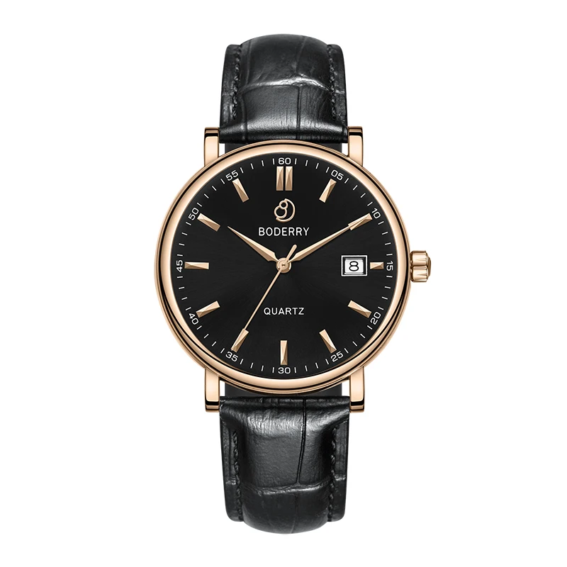 

Часы мужские Кварцевые водонепроницаемые из нержавеющей стали с сапфировым стеклом