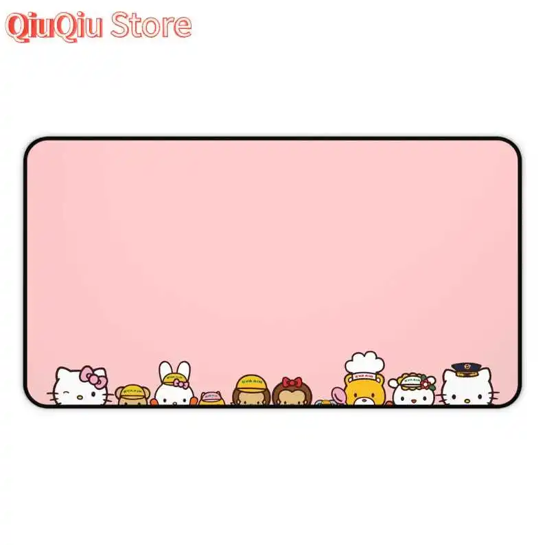 

Hello Kitty Mouse Pad | Sanrio Hello Kitty Simplistic Minimalist | Sanrio Desk Mat Gaming Setup | Coquette Cute Kawaii RGB Aesth