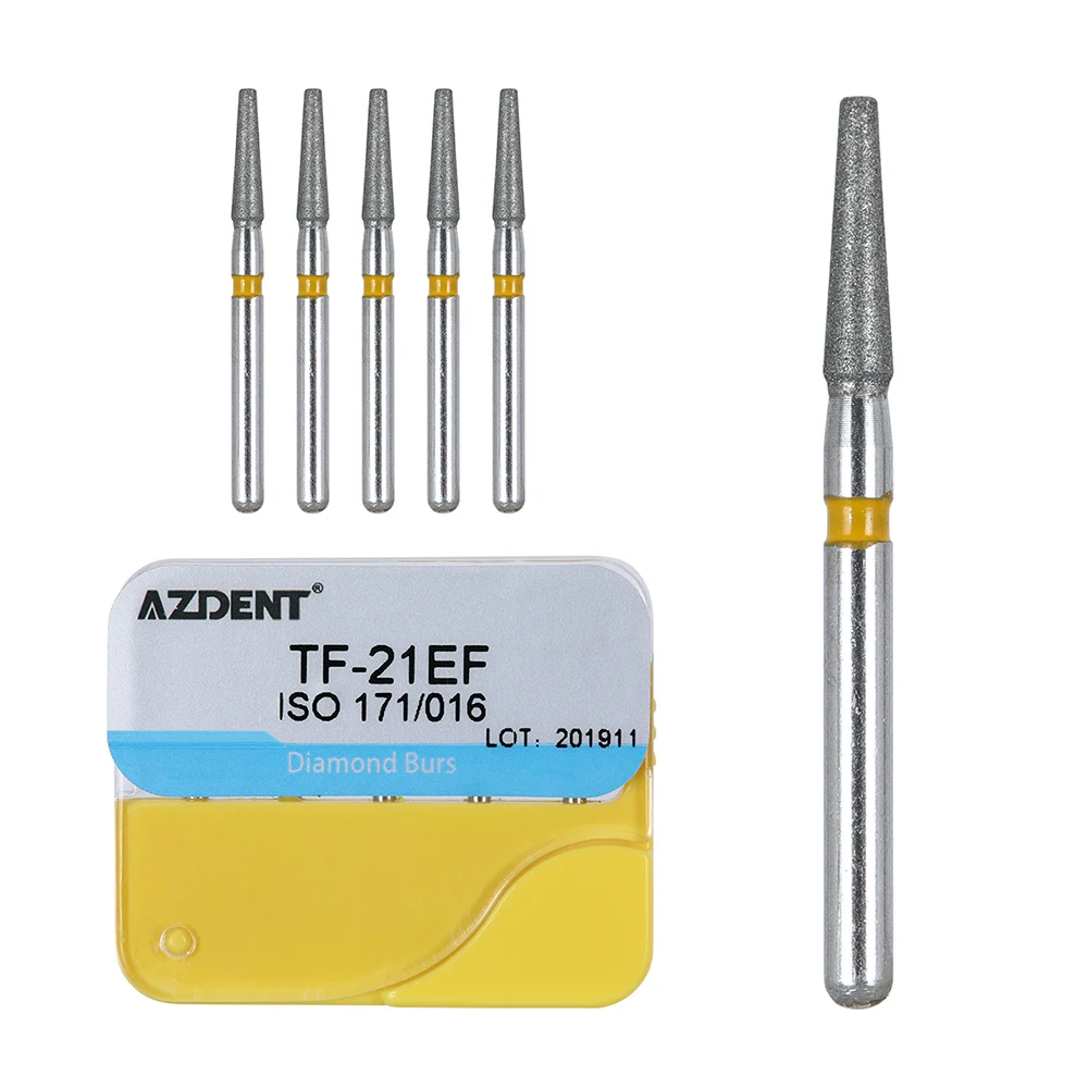 20 Boxen AZDENT Dental Diamantbohrer FG 1,6 mm für Hochgeschwindigkeits-Handstücke, mittlere Polierbohrer, Laborinstrumente, Zahnarztwerkzeuge – Detail 30