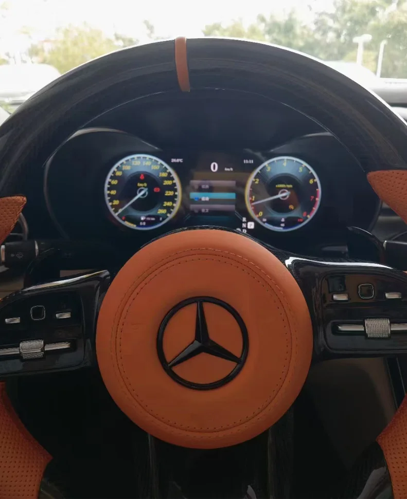 12,3-inch LCD-scherm Instrument Cockpit-display voor W205 C300 C43 digitale cluster