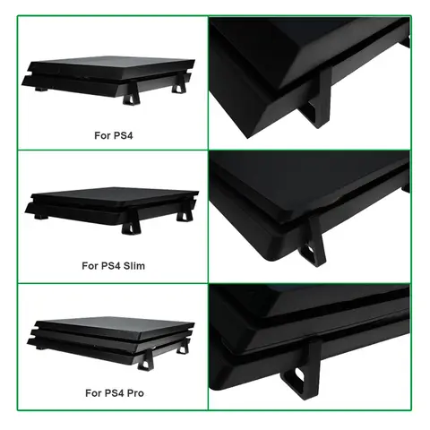 PS4 के लिए 4 पीस कूलिंग हॉरिजॉन्टल होल्डर, PS4 के लिए हाइटेन फीट ब्रैकेट स्टैंड, PS4 स्लिम प्रो माउंटेड स्टैंड बेस, PS4 एक्सेसरीज़ के लिए 10 best sales ps4 भागों - №2