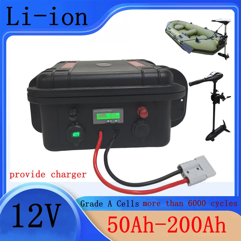 Waterproof 12V 80Ah… - image