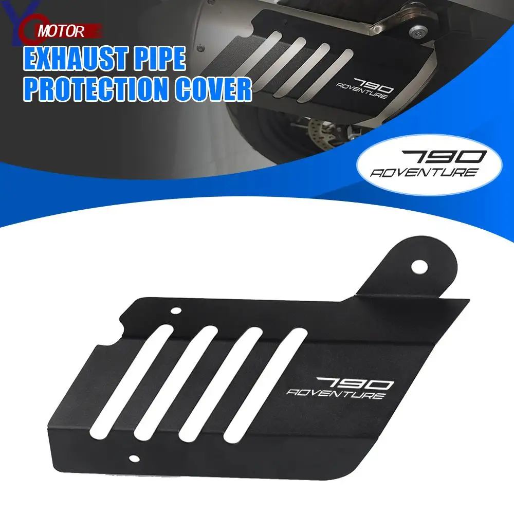 

For 790 ADVENTURE R S 790ADV R S 2019 2020 2021 2022 2023 Motorcycle Accessories Exhaust Pipe Protection Cover Heat Shield Cover