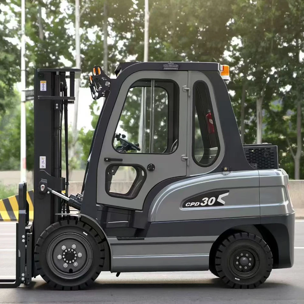 Portable for Small WarehousesMini Size 3Ton Electric Forklift