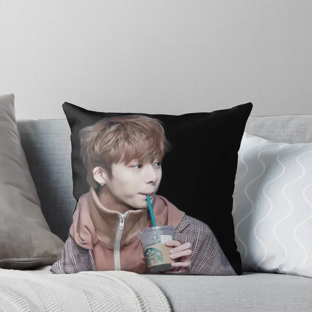 

Hyungwon Monsta X Throw Pillow Ornamental Pillow pillow pillowcase Decorative Cushion autumn decoration