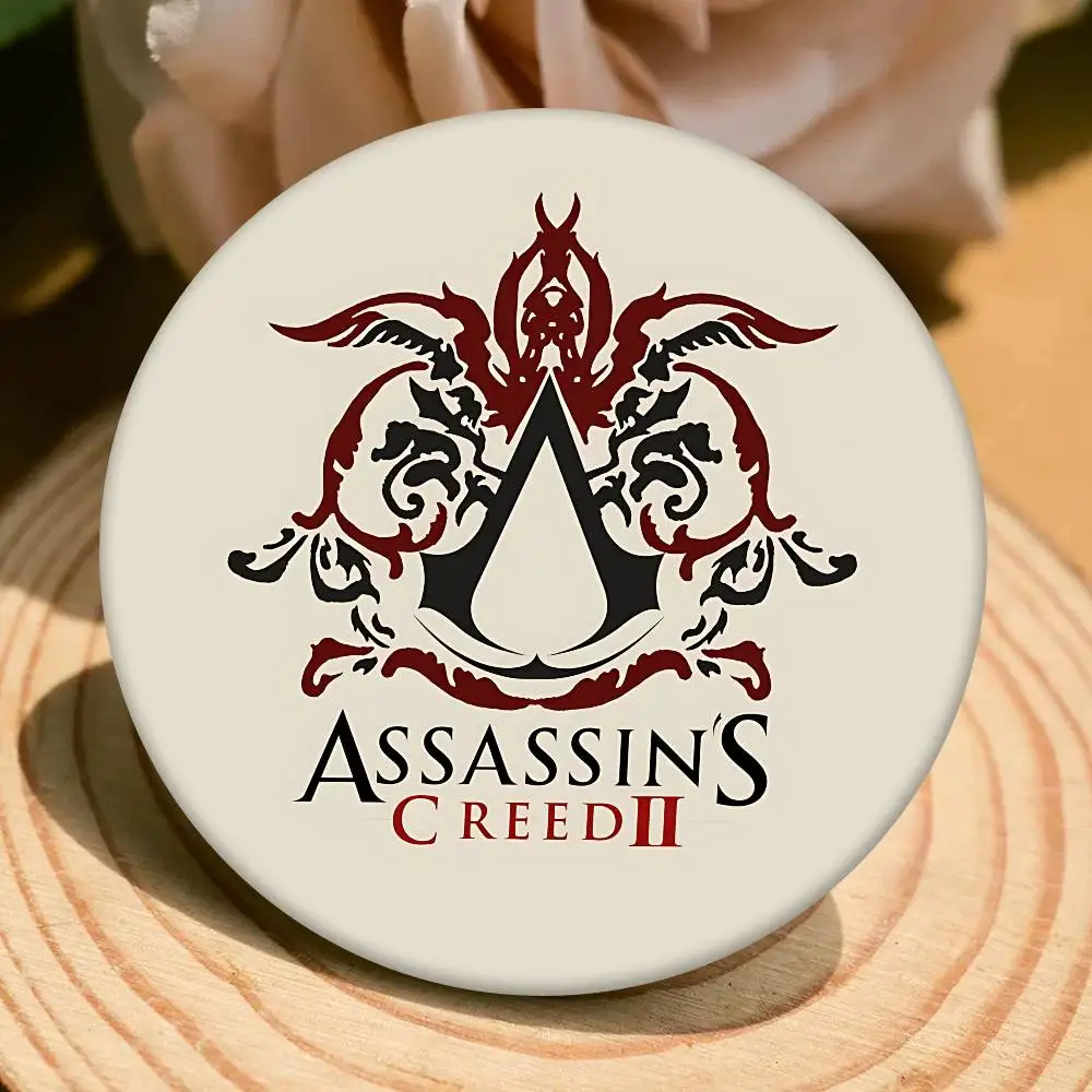 شعار A-القتلة-الجديدة شارات 32/44/58 مللي متر دبابيس مستديرة دبابيس اليدوية لحقيبة الظهر مجوهرات اكسسوارات الهدايا شارة الإبداعية