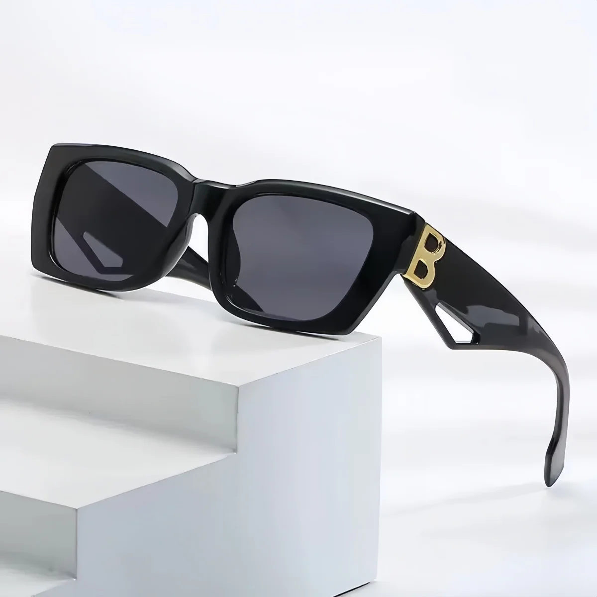 1pc European and American retro style women's fashionable sunglasses trend versatile summer sun shading and UV protection lightw image 4