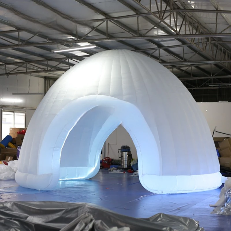 Dome Tent  Marquee Commercial Inflatable  (6m/20ft Diameter) Inflatable Lighting Event Tent for Wedding Exhibition