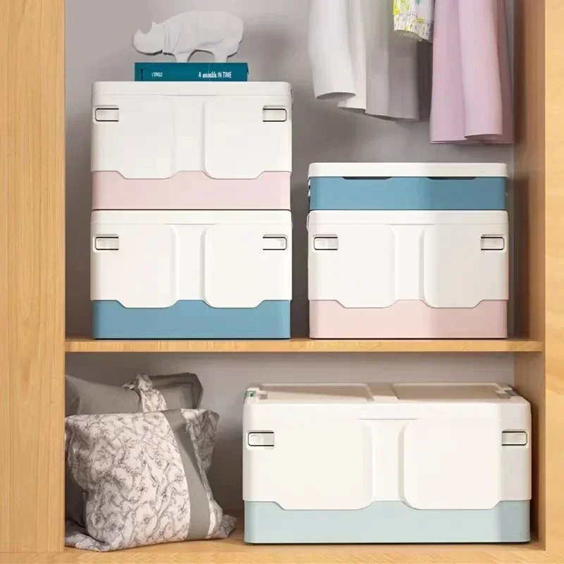 Storage box household foldable clothes quilt storage box sundry toys living room storage box storage basket