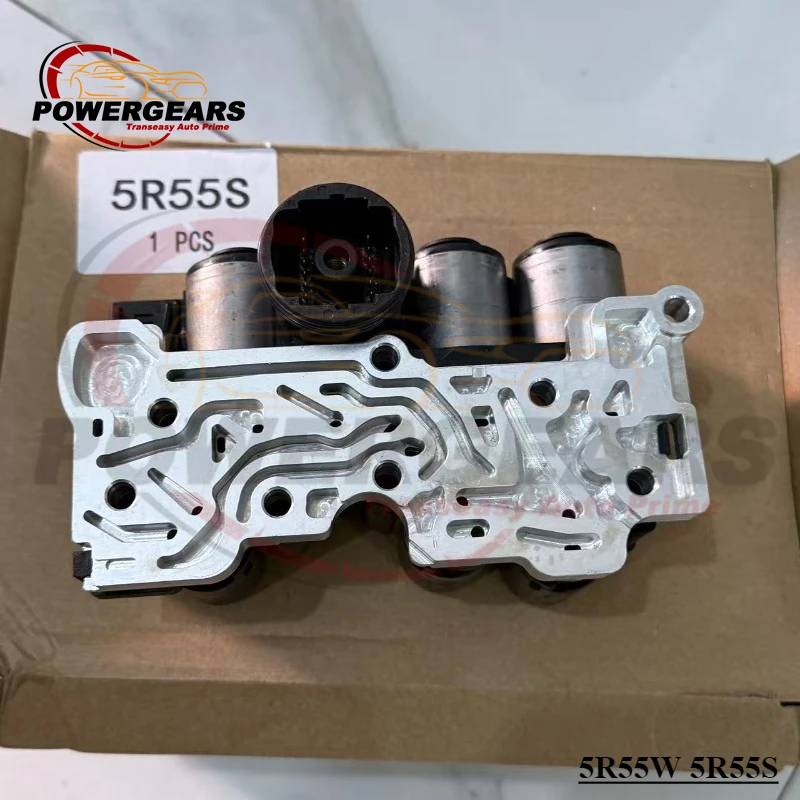 Bloque de Solenoides de Transmisión Automática 5R55W 5R55S 01-UP Compatible con Ford Explorer Probado 9L2Z7G391AA