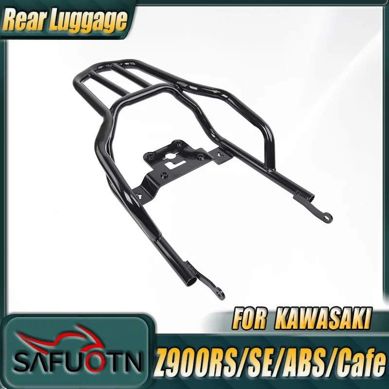 

Rear Luggage Cargo Rack Carrier Mount Backrest For Kawasaki Z900 RS SE Cafe ABS 2018-2025 2024 Motorcycle Shelf Holder Support