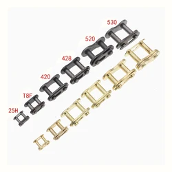 420 428 520 530 25H T8F Chain Master Link Pocket Dirt Pit Bike ATV Quad Go Kart Gas Scooter Motorcycle