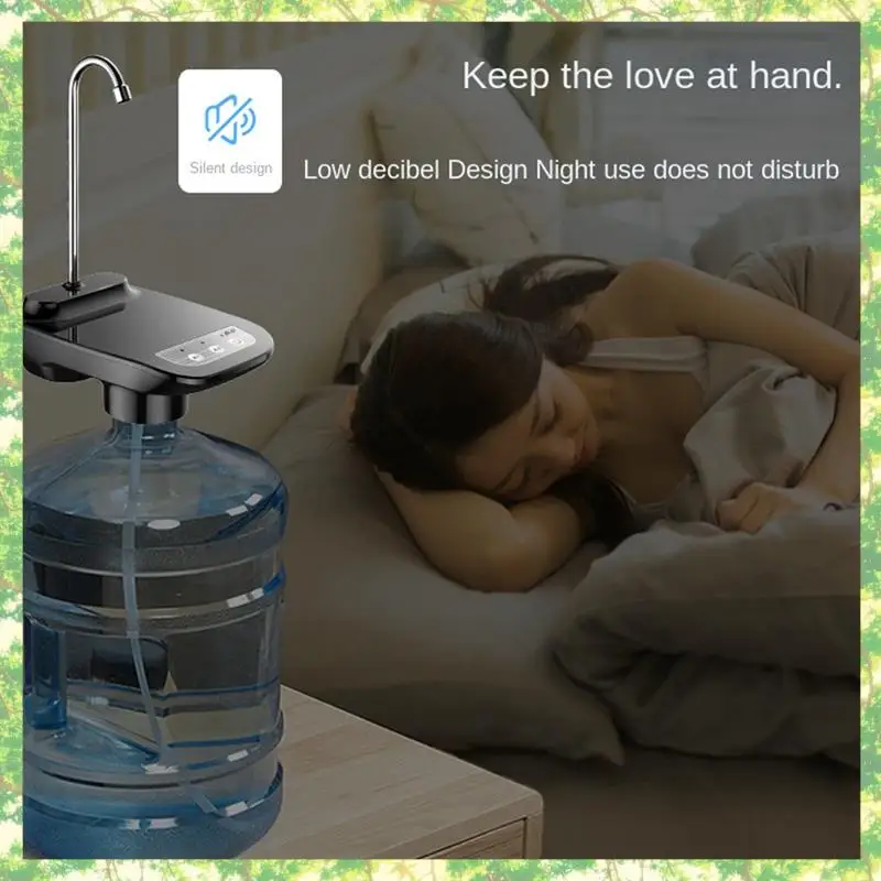 

T84C-Water Bottle Pump Dispenser USB Charging Automatic Drinking Water Pump Portable Electric Water Dispenser Household