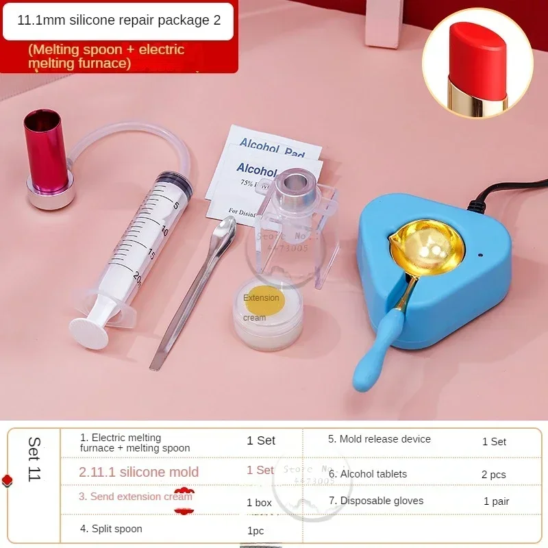 Lippenstift-Werkzeug, komplettes Set an Anfängern, DIY-handgefertigter elektronischer Wiege-Tropferbecher, Heizofen mit konstanter Temperatur