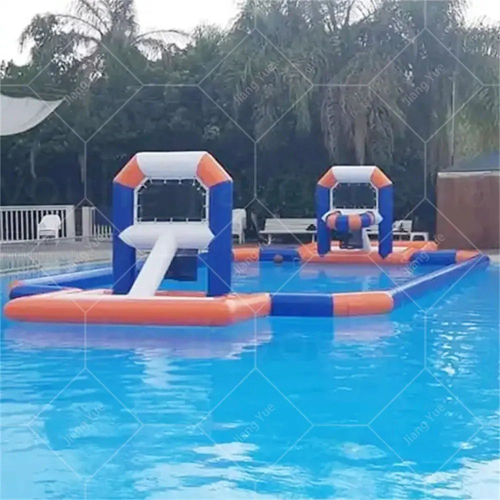 Commercial Inflatable Floating Basketball Playing Field Floating Pool Inflatable Water Basketball Court for Pool Sea Games