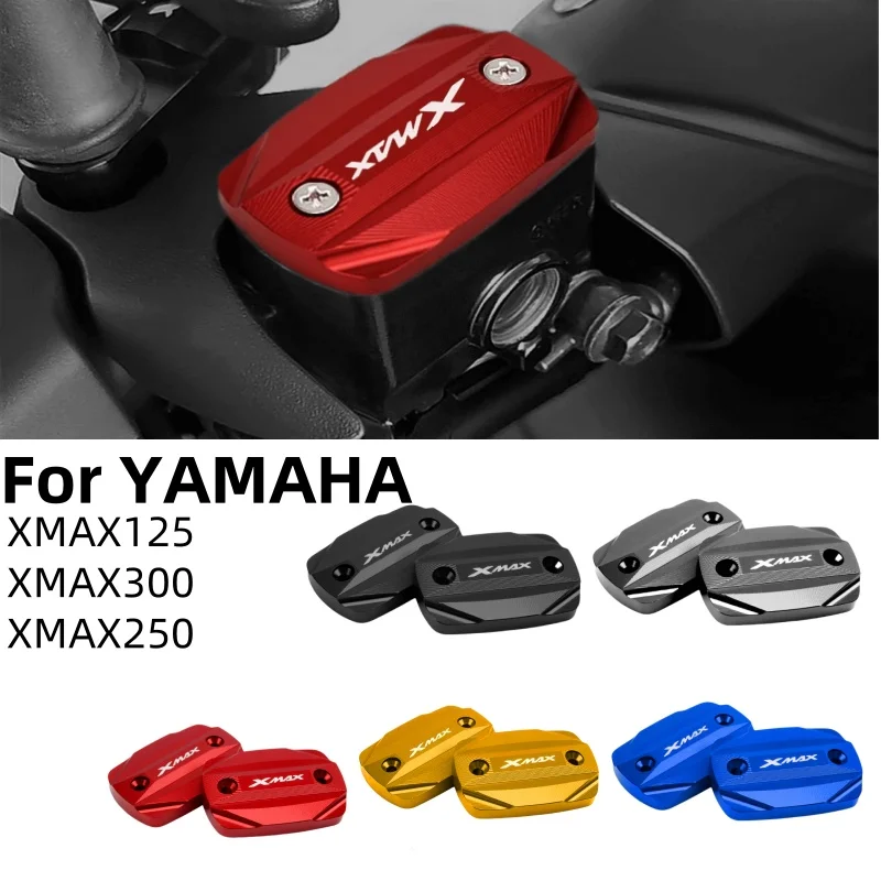 

For YAMAHA XMAX125 XMAX300 XMAX250 Motorcycle CNC Upper Pump Cover Cup Master Cylinder Cover Modified Accessories