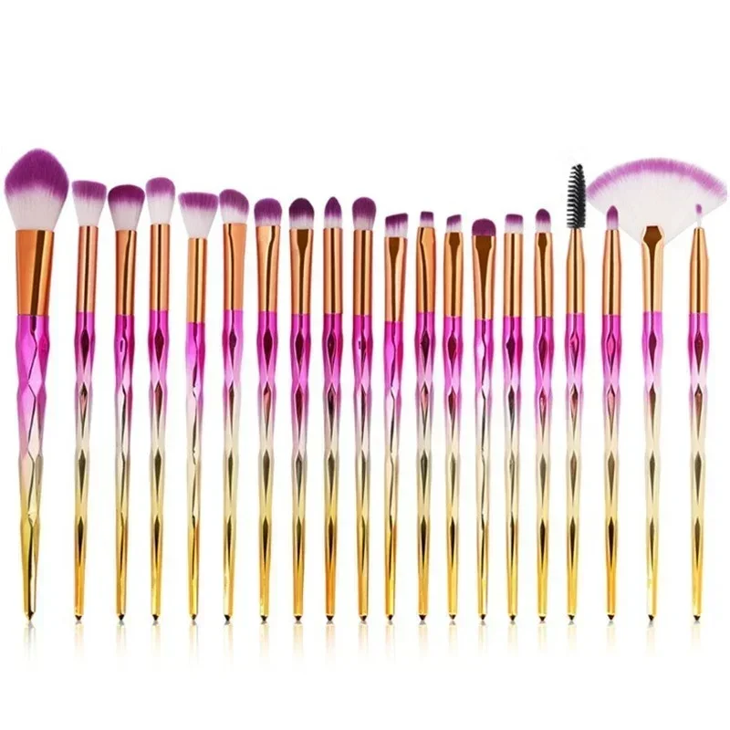 Professional Eyelash Makeup Brushes Set Eyeshadow Eyebrow Foundation Mascara Cosmetic Tools Kits