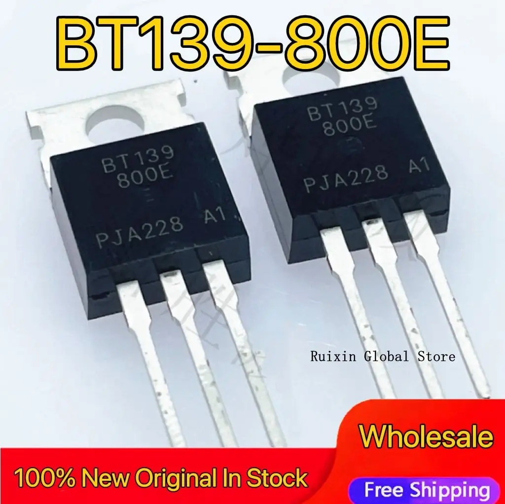 【10PCS】Imported brand new BT139-800E bidirectional thyristor BT136 BT137 BT138 600E