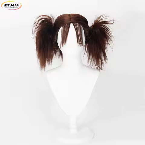 Choso Cosplay Wig Anime Season 2 Chousou Long Dark Brown Cosplay Wig Heat Resistant Synthetic Hair Role Play Wigs + Wig Cap