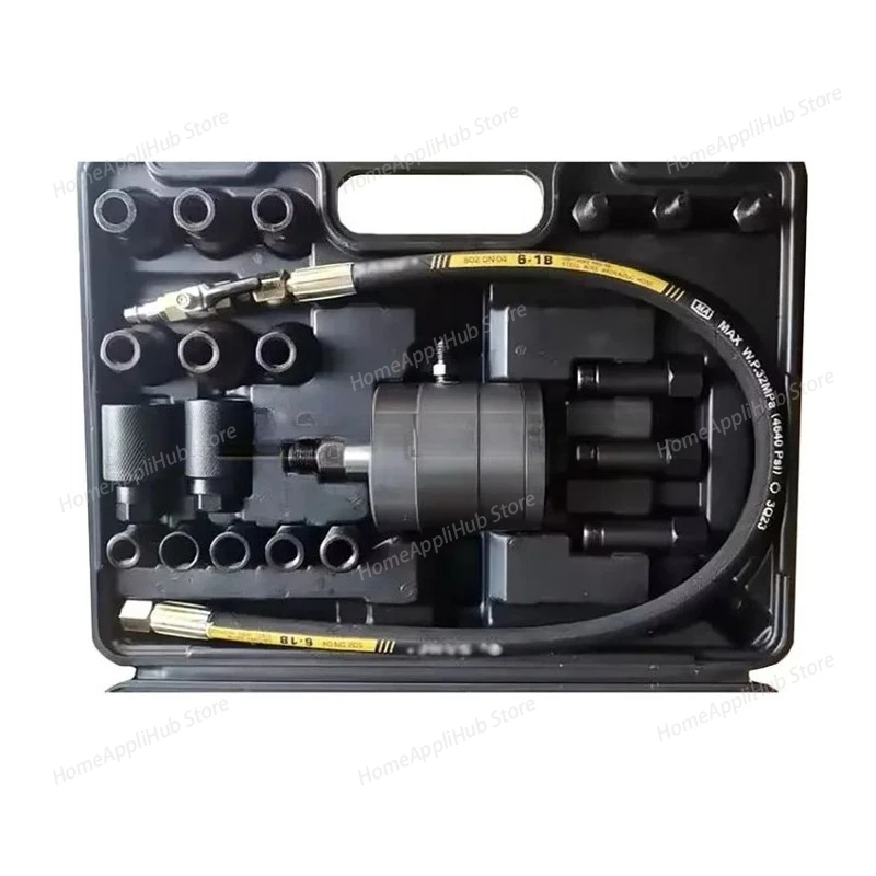 New Common Rail Diesel Fuel Injector Pneumatic Puller Hammer Remover Tool Pneumatic Removal Puller Combination Kit Professional