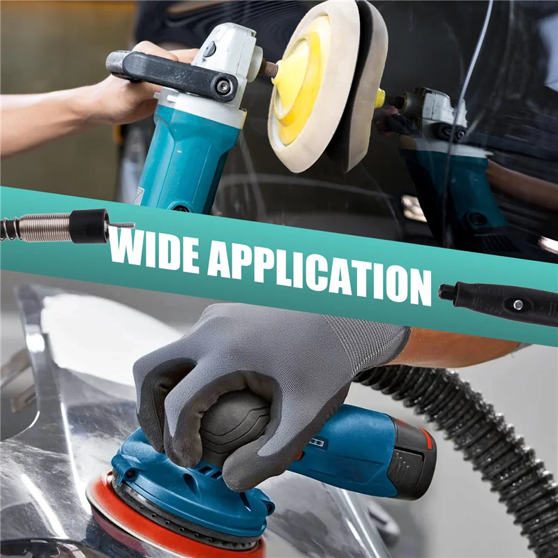 

31PCS Mini Buffing Polishing Pads, Mini Detail Polisher Pads, Mini Polisher Tool With 1 Flexible Shaft Attachment