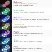 LED Therapy Face Mask 7 Colors #2