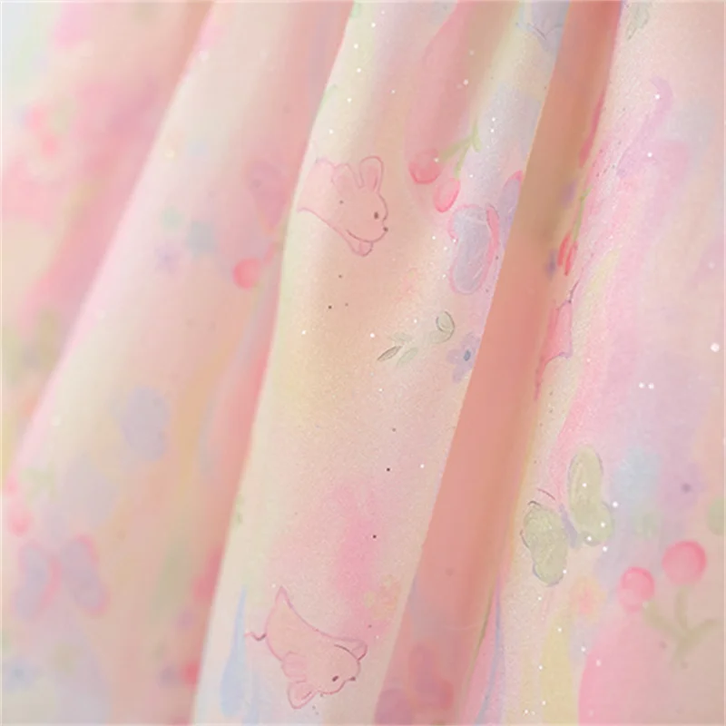 2 قطعة/المجموعة الوليد الصيف الملونة الزي طفلة فستان زهرة المعمودية حفلة عيد ميلاد الأميرة فساتين السهرة ملابس الأطفال #5