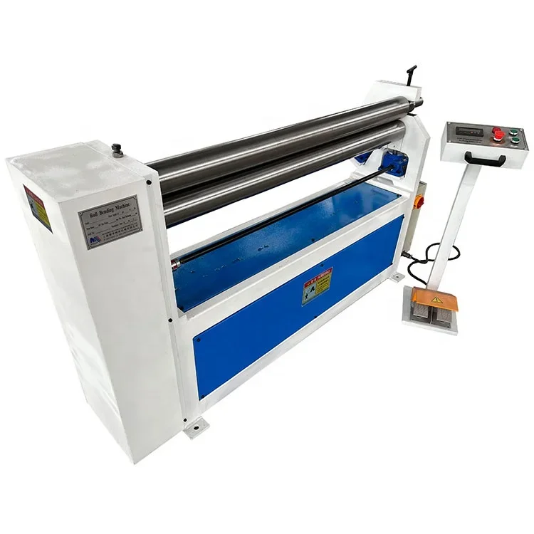 Metform Digital Sheet Metal Bending Rolls Electric Steel Plate Rolling Machine Electric Slip Roll for Sale