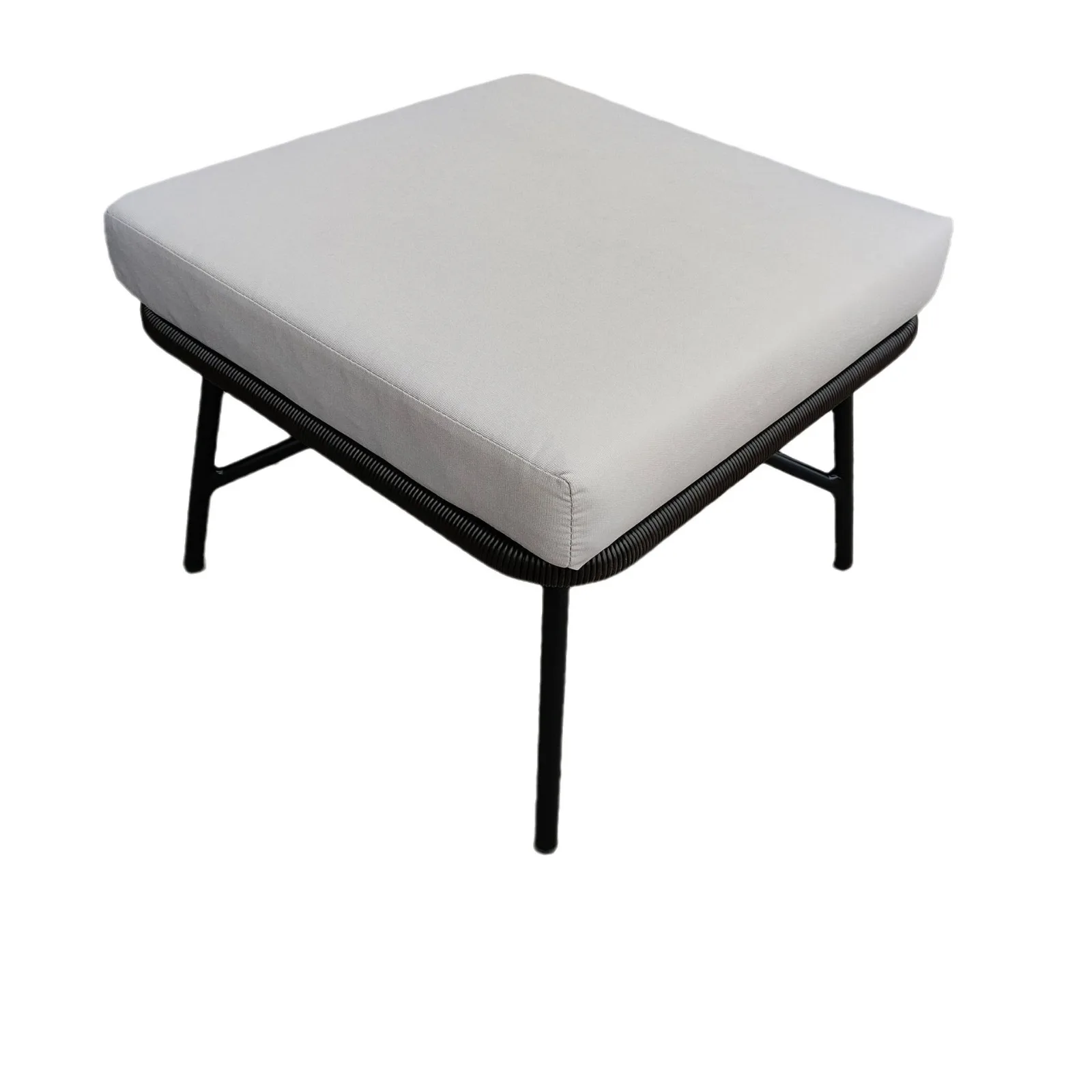 Anpassbarer Rattanstuhl für den Außenbereich