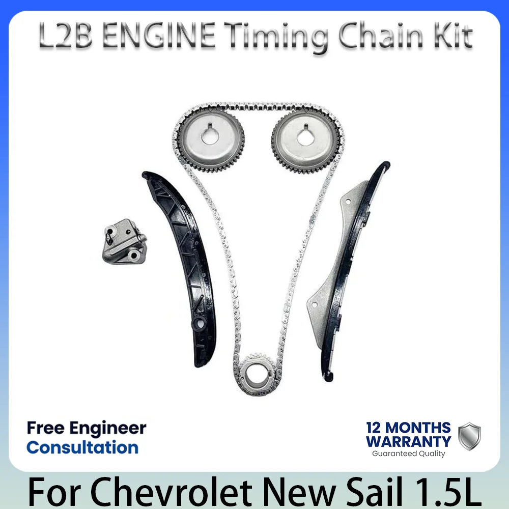 Kit de Cadena de Distribución Nuevo para Motor L2B OE 24101913 para Chevrolet CAVALIER, New Sail, Aveo, Cruze 1.5L 1.5 L T GAS 2014-2019 24101912