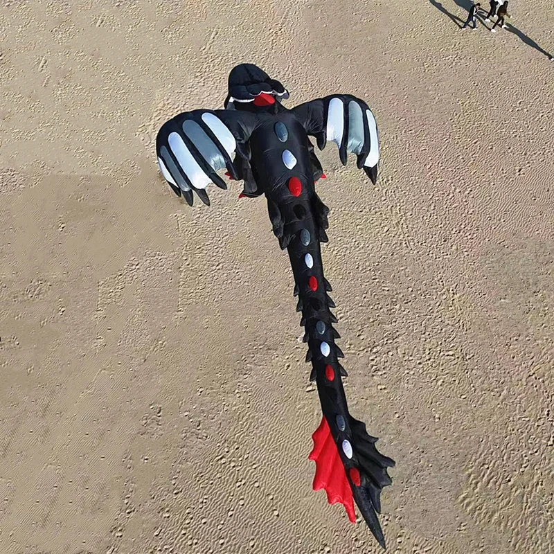 Cometas de dragón de 13m, pipas suaves voladoras, juguetes inflables, pipas de viento para niños, cometa ultragrande, juguete para jugar al aire libre, cometa gigante deportiva