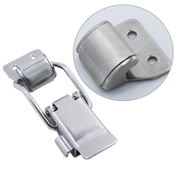 2pcs Spring Buckle Toggle Clamps Heavy Duty Steel Adjustable Quick Release Latches Stainless Steel Lever For