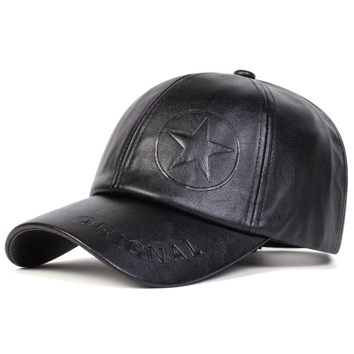 للجنسين الخماسي الأصلي بصمة بو الجلود قبعات البيسبول ربيع الخريف في الهواء الطلق قابل للتعديل قبعات عادية واقية من الشمس قبعة قبعة رياضية