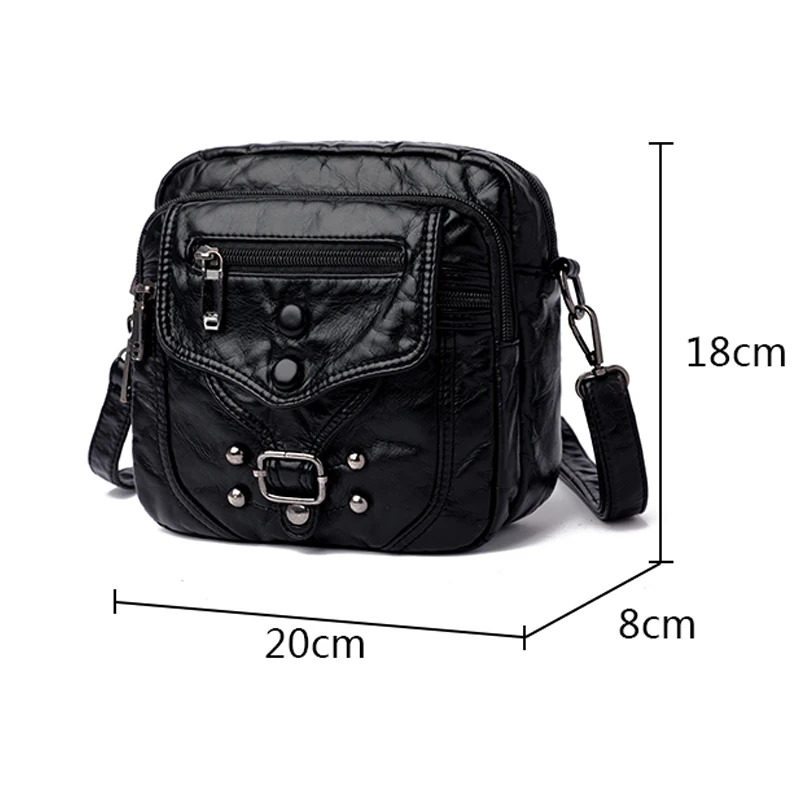 High Quality Soft Leather Crossbody Bags For Women 2024 New Luxury Handbags Women Bags Designer Small Shoulder Messenger Bags