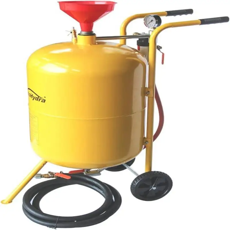 

HPDMC Portable Power Sand Blasters 20 Gallon Pot Sandblaster Kit 65-125psi Pressure Air Media Abrasive Blasting Tank
