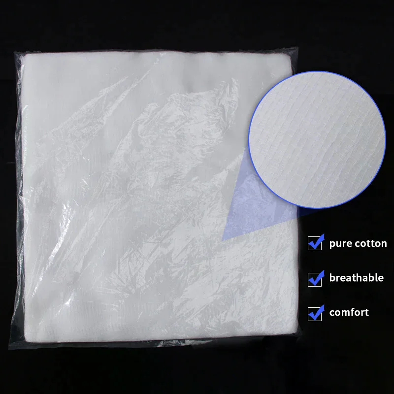 50/100 قطعة من القطن الخالص لصالون التجميل الناعم تطبيق قناع ناعم كتلة شاش التجميل قناع غير قابل لإعادة الاستخدام إدارة العناية ببشرة الوجه الخاصة #4
