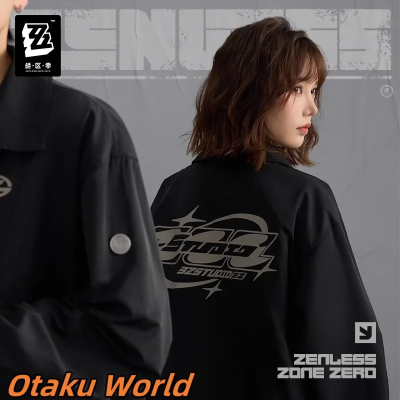 

In stock ZZZ Thin Jacket Original Merch Mihoyo Zenless Zone Zero men women Role Play Daily commuting Costume Halloween Gift