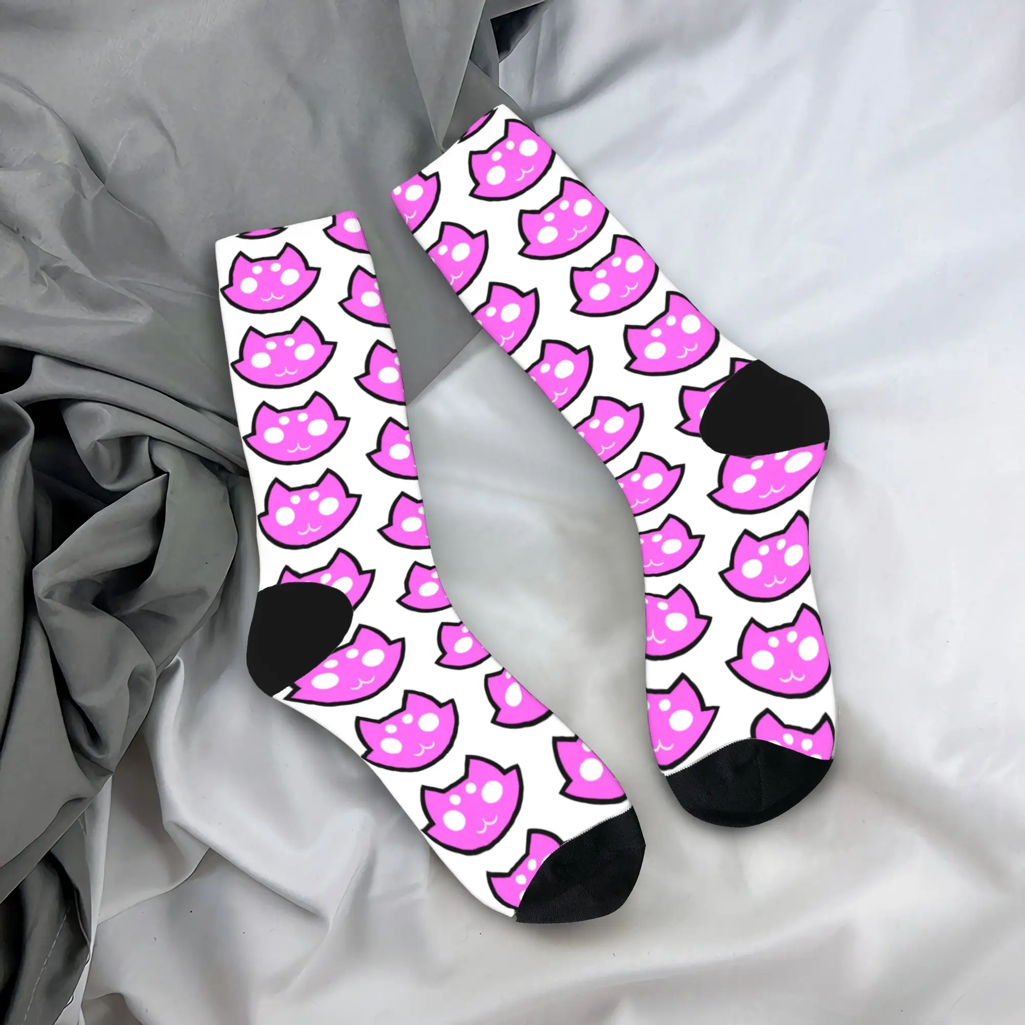 Roxy Lalonde Cat Homestucks Stockings  Design Fashion Socks Autumn Anti-Slip Socks Men Skateboard High Quality Socks