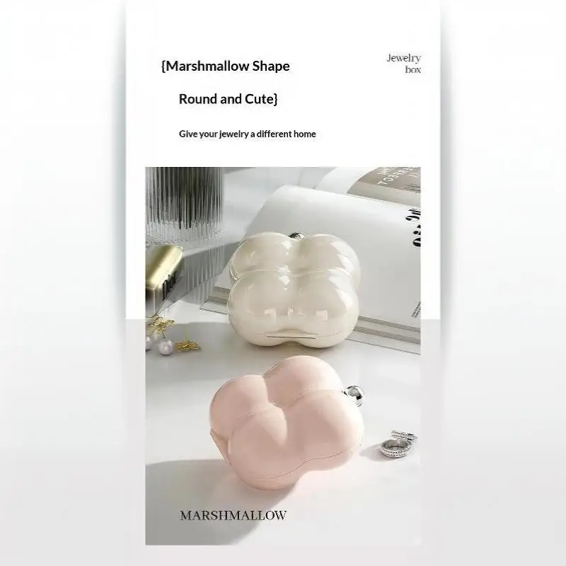 Luxuriöse, wolkenförmige, versiegelte, tragbare Plastikbox für Schmuck, Pillen, Medikamente, Ringe, Ohrringe – Detail 10