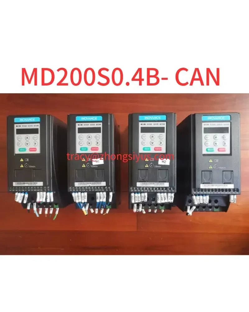 

Used frequency converter MD200S0.4B-CAN 0.4kW 200V