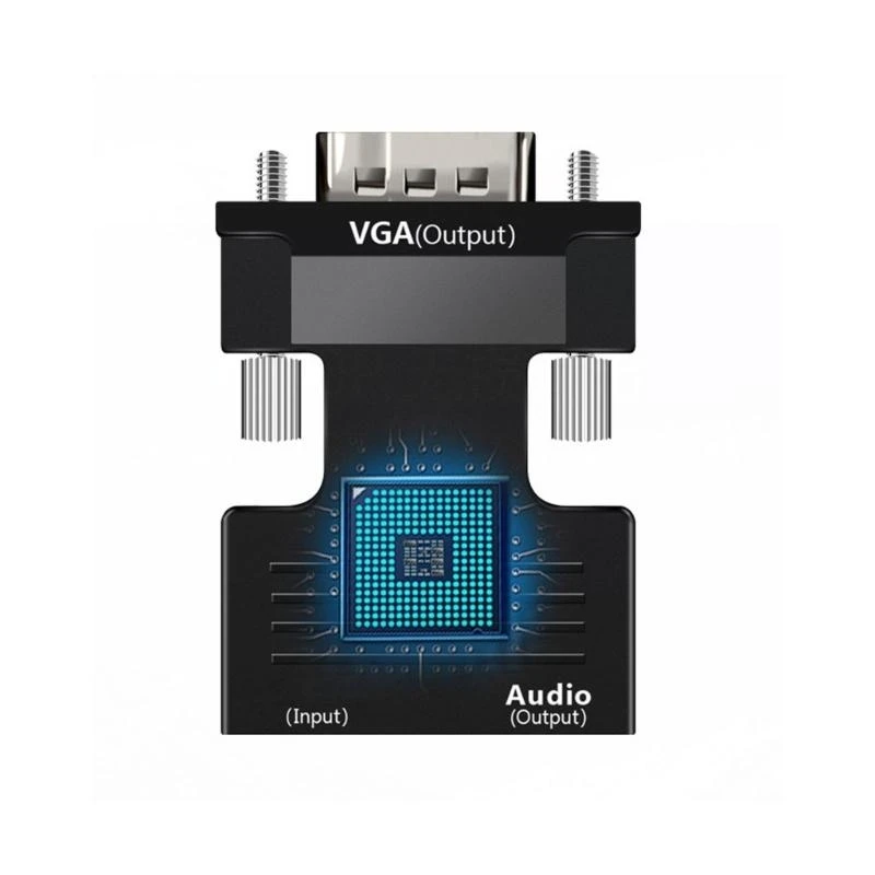 090F หญิงที่เข้ากันได้กับ กับ VGA ตัวเชื่อมต่อตัวแปลงชายเครื่องแปลง