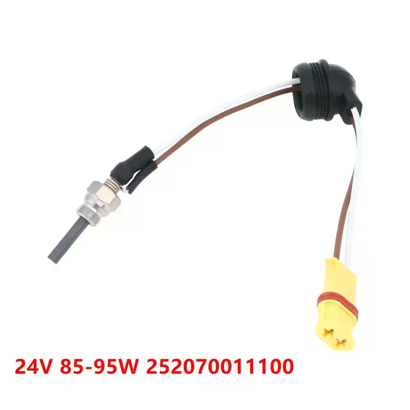 Parking Heater Spark Plug Heavy Duty Silicon Carbide Nitrogen Silicate Ceramic Preheater for Engineering Vehicles