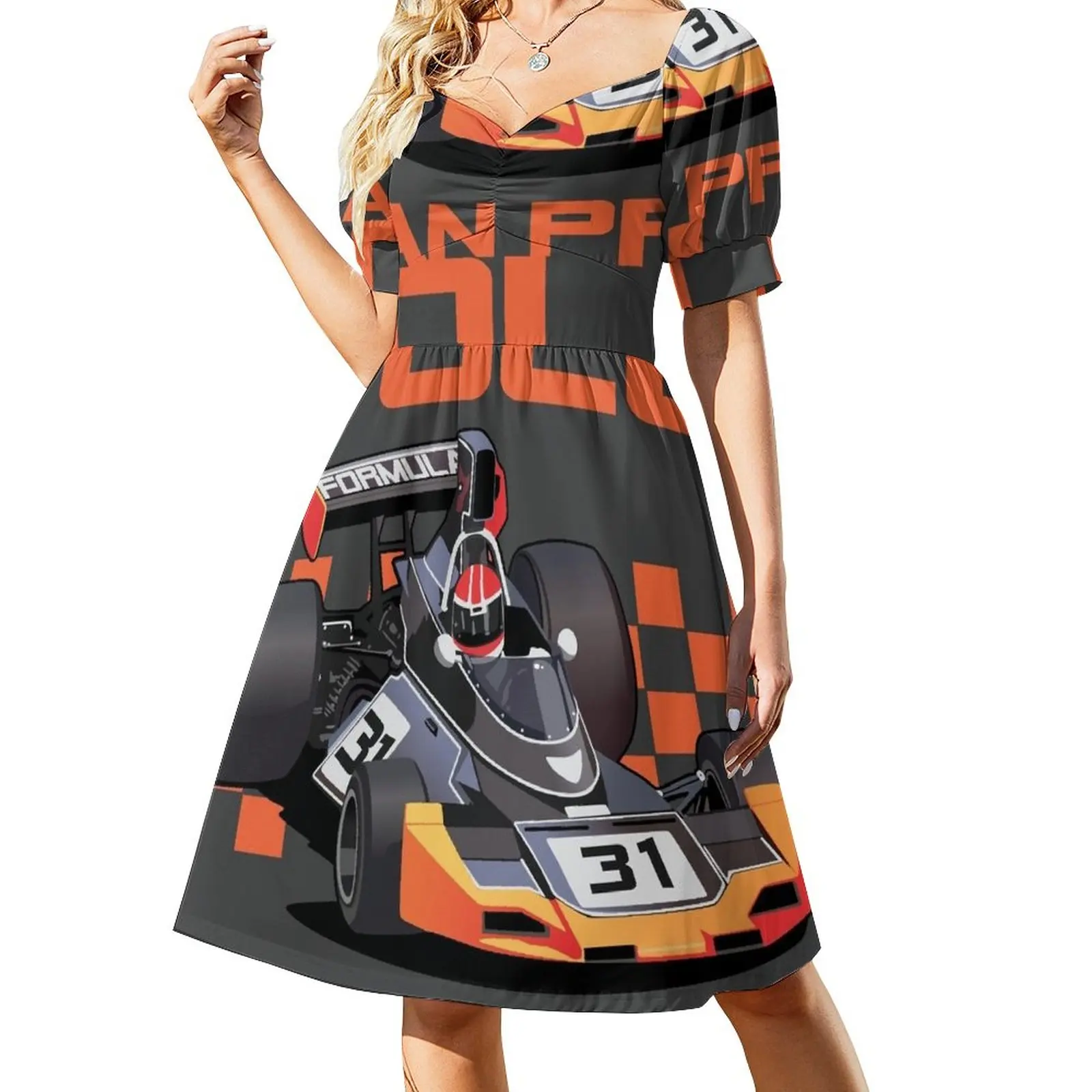 

Race car Sleeveless Dress summer dress daily Women's summer dresses bandage dress